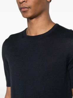 New T-Shirt in Seta Josh / Uomo T-shirt