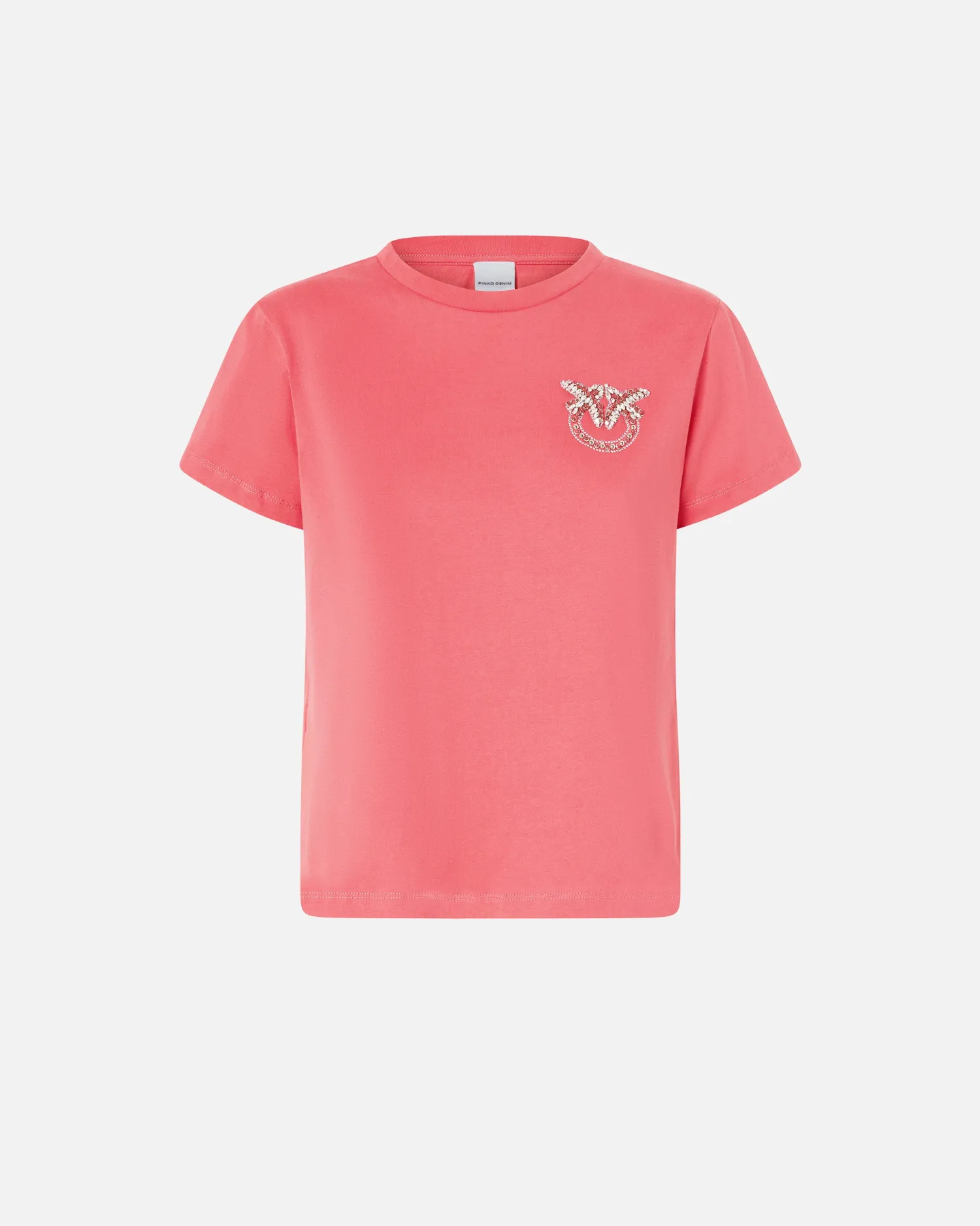 T-Shirt Maniche Corte con Ricamo / Donna T-shirt