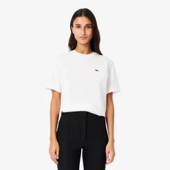 Outlet T-Shirt Relaxed Fit in Jersey Pima Cotton / Donna T-shirt