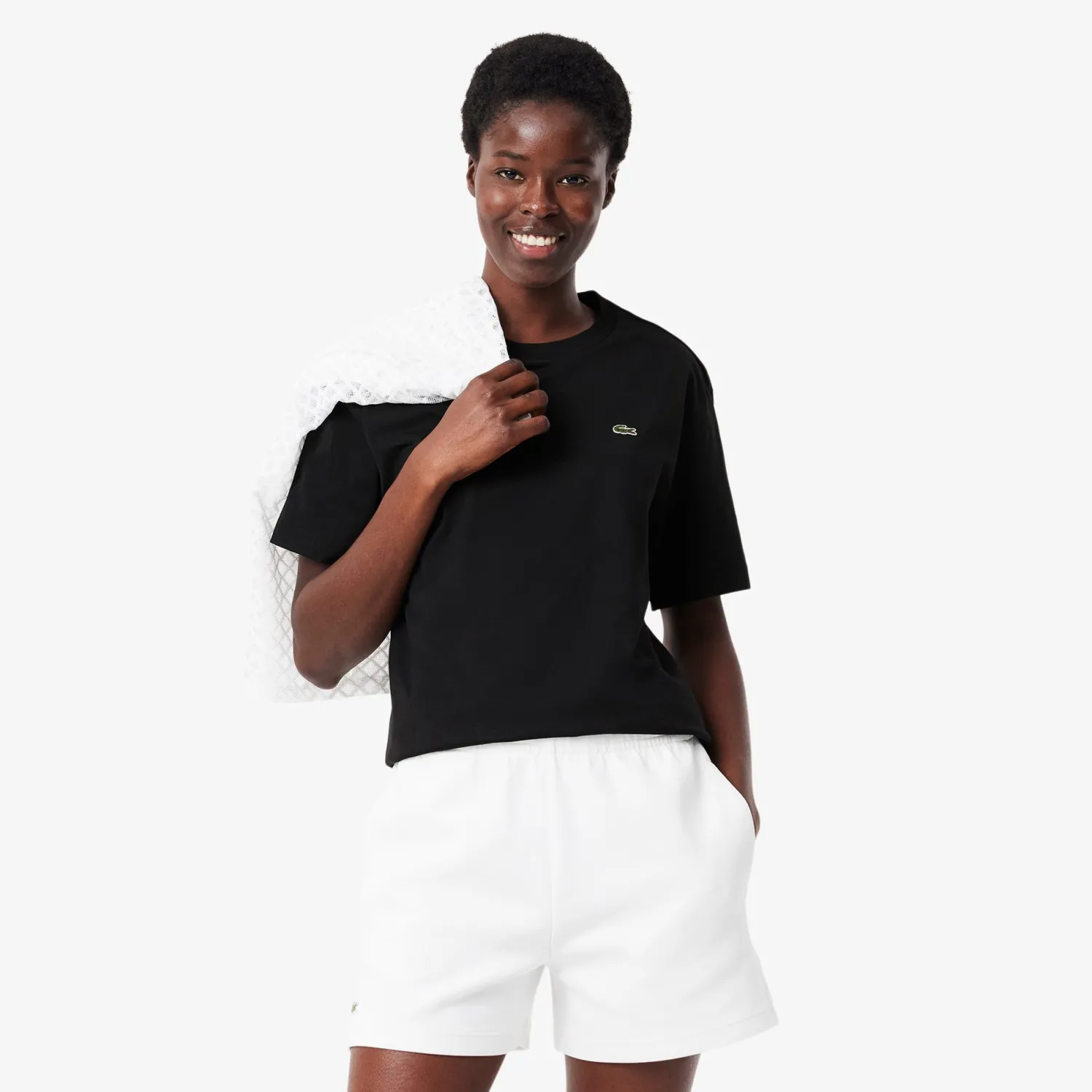 Sale T-Shirt Relaxed Fit in Jersey Pima Cotton / Donna T-shirt