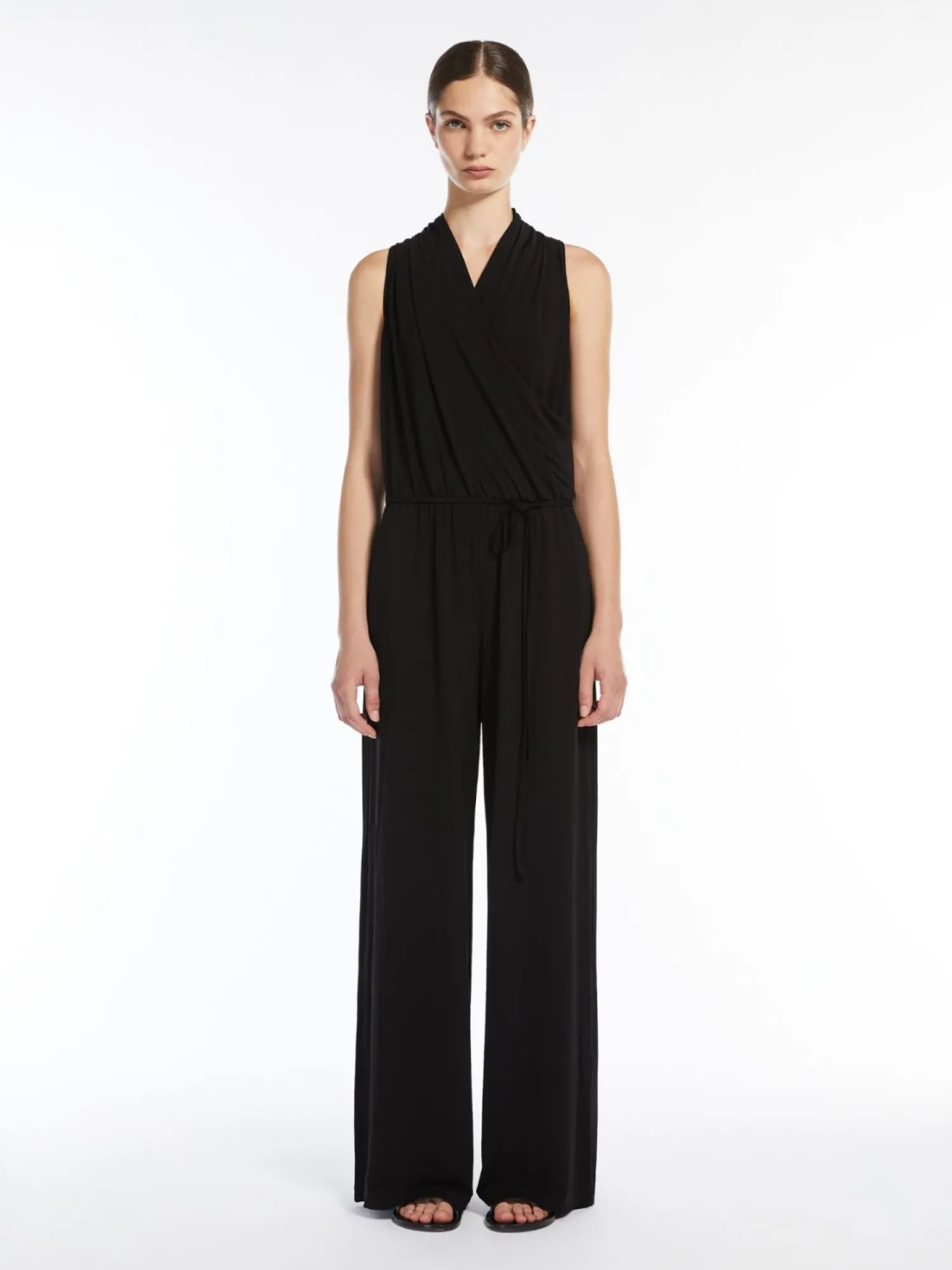 Tuta in Jersey di Viscosa Stretch / Donna Abiti