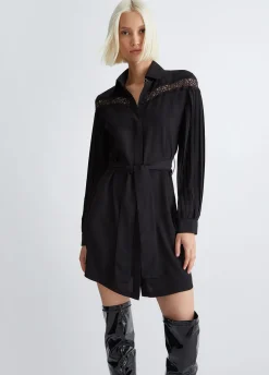 Vestito Chemisier con Pizzo / Donna Abiti