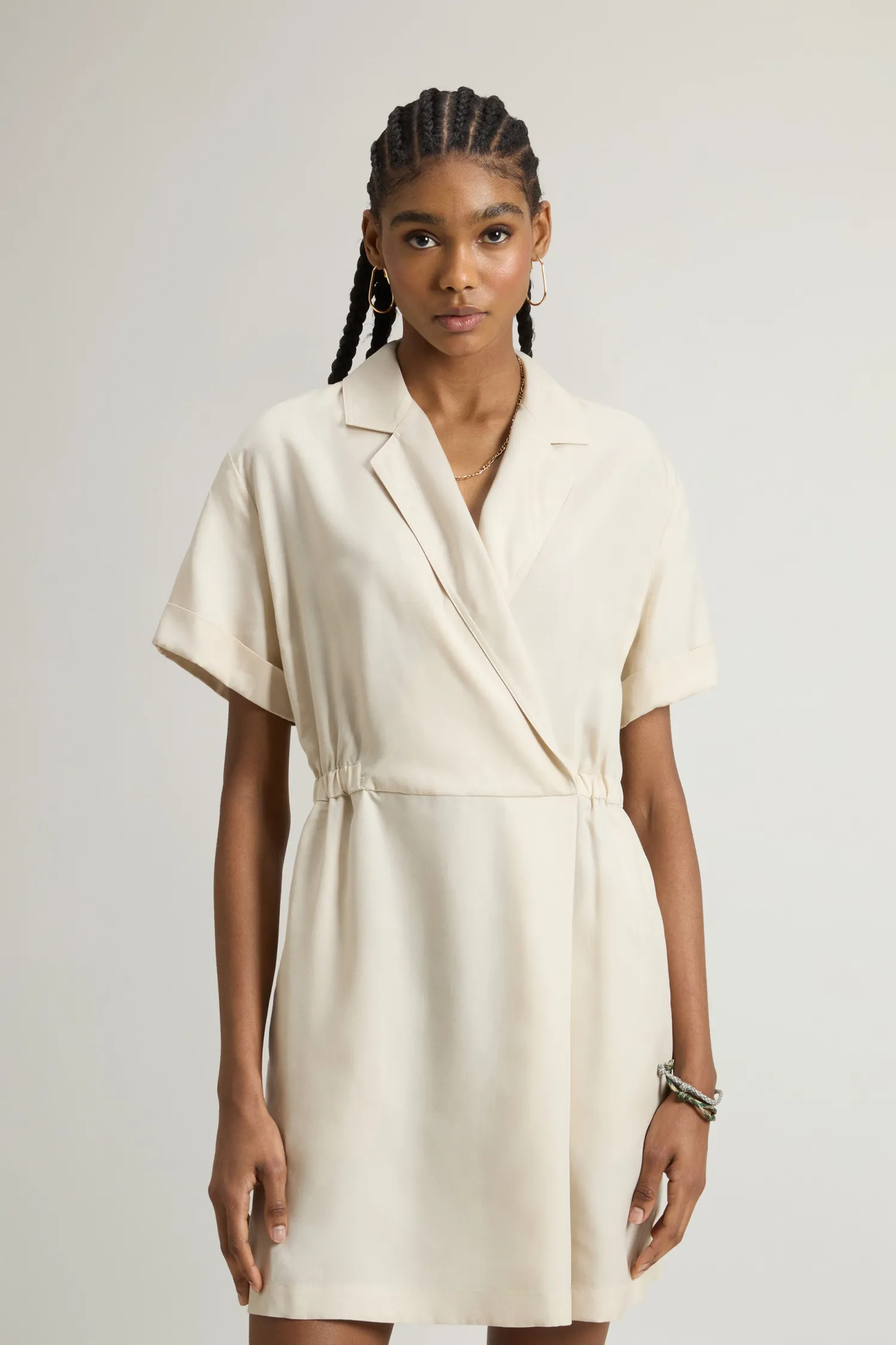Online Vestito in Tencel / Donna Abiti