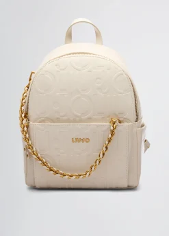 New Zaino con Logo e Catena / Donna Zaini