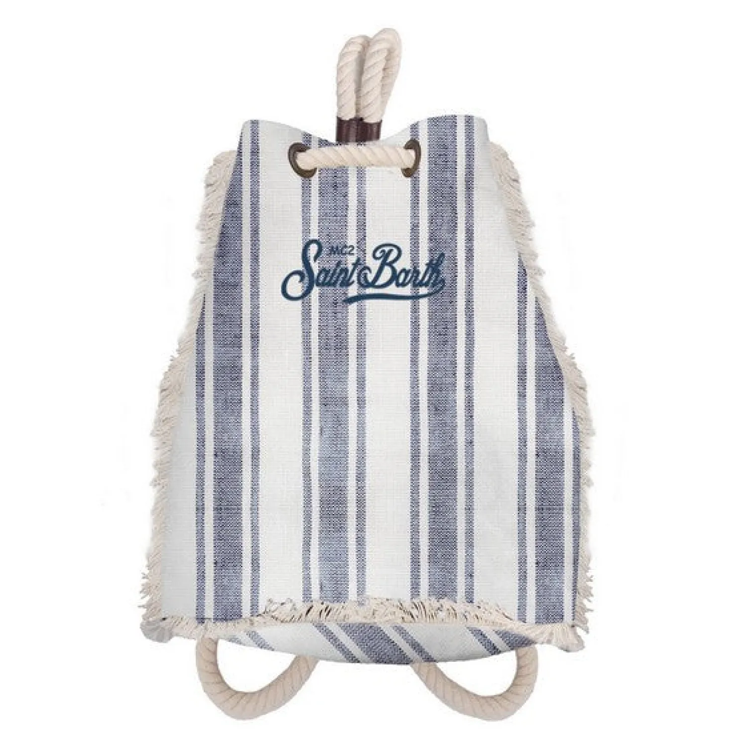 Sale Zaino in Lino con Logo / Uomo Zaini