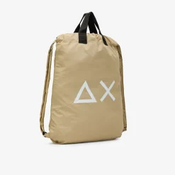 New Zaino in Taslon con Logo / Uomo Zaini